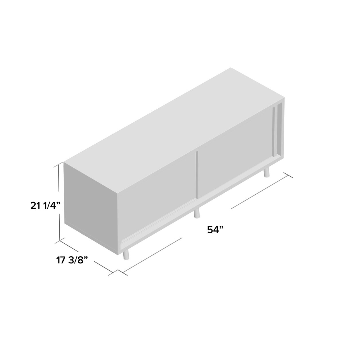 Mercury Row® Posner TV Stand for TVs up to 60" & Reviews Wayfair Canada